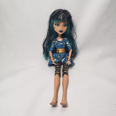 Monster High Cleo De Nile Picture Day Doll 2008 Gold Bracelet Black Scarab • $16.99