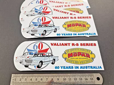 $3.99 • Buy Valiant R-S Series 60 Years In Australia Collectable Decal Hi Quality Print.