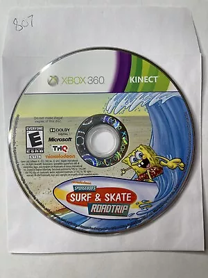 SpongeBob's Surf And Skate Roadtrip (Xbox 360) NO TRACKING - DISC ONLY #807 • $8