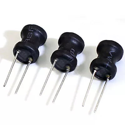 2.2UH To 10MH Radial Ferrite Choke Inductors Word Inductance 8mmx10mm DIP 2-Pin • $5.25