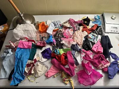 Lg Lot Barbie/Clone Clothing 60 Pieces Gowns Tops Pants Fashion 90s Vtg • $38.99