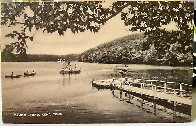 Vintage Postcard 1930-1940's Camp Milford Kent Connecticut (CT) • $8