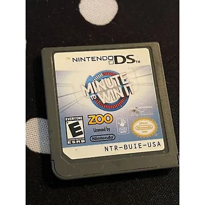 Minute To Win It (Nintendo DS 2010) Game Cartridge Only • $9.50