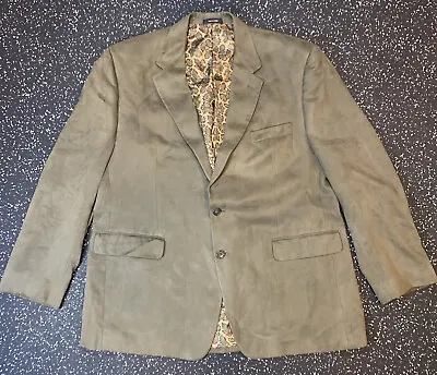 Lauren Ralph Lauren Sz 46R Olive Green Blazer Sport Jacket • $49.99