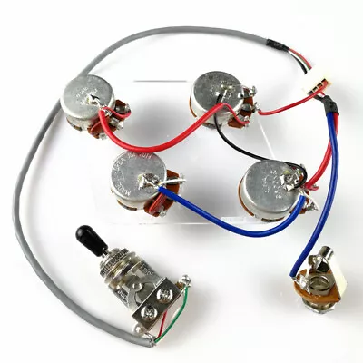 Genuine Epiphone Loaded Pre-wired Wiring Harness Prewired Kit Fit LP SG DOT • $13.90