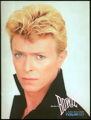 £11.99 • Buy David Bowie Repro 1983 Serious Moonlight Tour Concert Programme