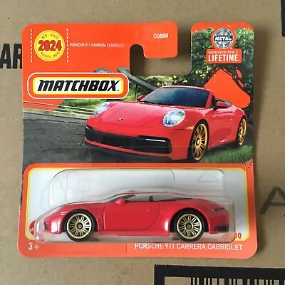 Matchbox 2024 - Porsche 911 Carrera Cabriolet - MBX Highway • £3.99