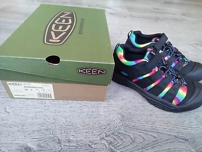 Keen Youth Girls Size 5 Newport Rainbow Tie Dye Outdoor Shoes 1025503 New In Box • £30.76