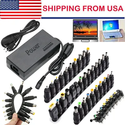 96W Universal Laptop Power Supply Charger Adapter W/ 42 Tips Notebook Charger US • $14.81