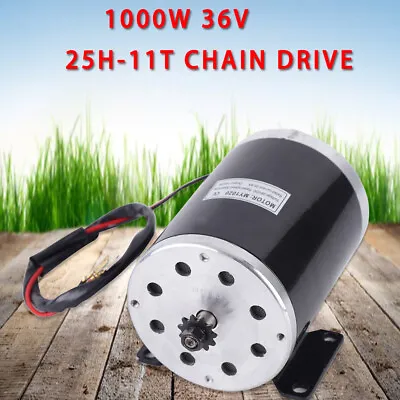 1000W Electric Brush Motor 36V DC For Mini Bike Quad And Electric Go-Kart USA • $71