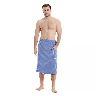 Towel Wrap For MenShower Towel Wrap After Bath Mens Quickly Dry Microfibre  • $40.50