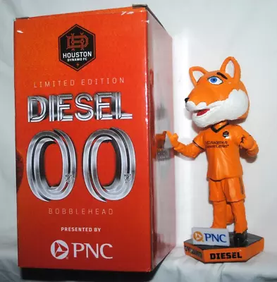 Houston Dynamo Soccer  Diesel  Mascot Bobblehead MIB • $24.99