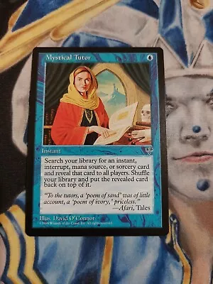 Mystical Tutor MTG Mirage Uncommon Blue Instant Near-Mint To Mint X1 GG1 • $14.95