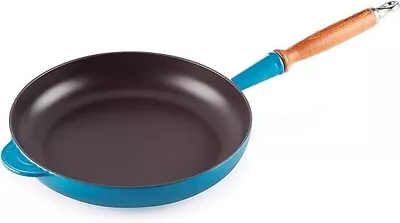 Le Creuset 28cm Deep Frying Pan / Saute Pan - Marseille Blue (3.6L) • £99.99