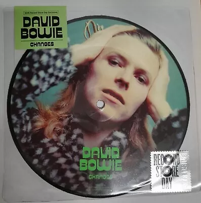 David Bowie - Changes 7  Picture Disc 2015 Record Store Day Exclusive New Mint • $59.90