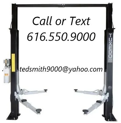 New Tuxedo 9000 Lbs. 2-Post Auto Lift - Asymmetric With FREE Truck Adapters!! • $2138