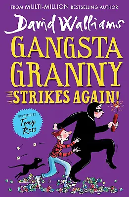 Gangsta Granny Strikes Again!: By David Walliams Paperback NEW • £5.87