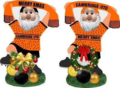 Cambridge Utd Xmas Gnomes 2023 Pin Badges • £7