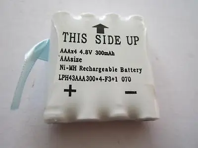 4.8V 300mAh AAAx4 Ni-MH Rechargeable Battery For Clarke Walkie Talkie Radio • £12