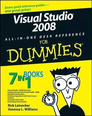 Visual Studio 2008 All-In-One Desk Reference For Dummies • $5.98