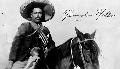 Pancho Villa (signed) POSTER 24 X 36 INCH Mexico History Revolution • $23.99