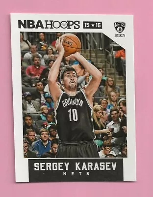 2015-16 Panini Hoops Sergey Karasev #151 Brooklyn Nets • $1.39