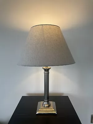 Cone Shaped Table Lamp Shade / Pendant Shade Grey Linen • £6