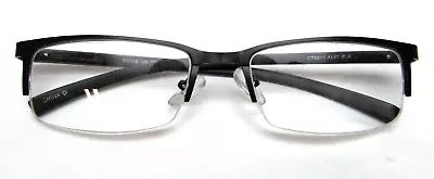 Foster Grant Aluminum Light Weight Reading Glasses W/ Soft Case AL45 BLK +3.25 • $15.99