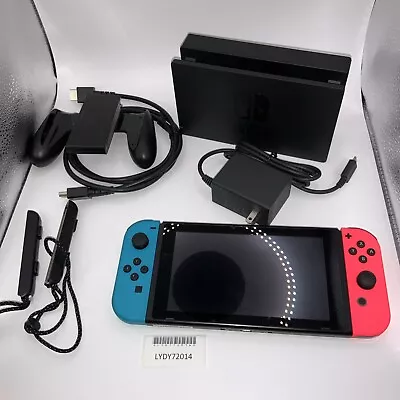 Nintendo Switch 32GB Handheld Console - Neon Red/Neon Blue (HAC-001(-01) • $227