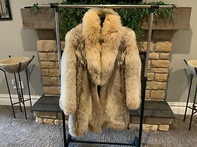 Genuine Coyote Fur Coat • $400