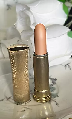 Vintage R.h. Cosmetics N.y. Collectible Gold Metal Tube Lipstick New Toast • $24.29