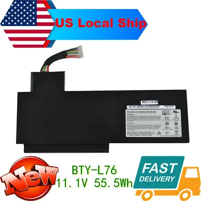 BTY-L76 Battery For MSI GS70 2PC-443CN GS70 2PC-633XCN GS70 2PE-025CN 2PE-026CN • $59.99