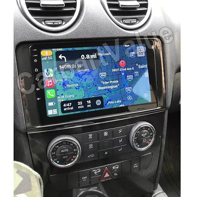 9 Carplay For Mercedes Benz W164 X164 Android 13.0 Radio Navi Wifi Gps Head Unit • $159