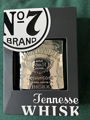 Jack Daniel's Hipflask Gift Set 6 Oz New • £15.99