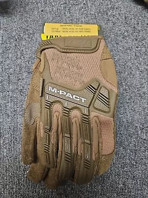 Mechanix Wear M-Pact® Coyote LARGE Impact Resistant Tactical Glove Free Ship NEW • $24