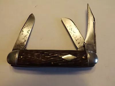 Vintage Shapleigh Hardware Co. 3 Blade Pocket Knife VG • $69