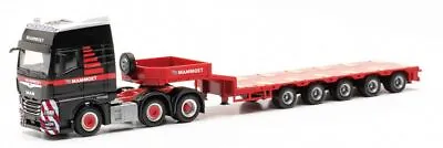 HERPA - MAMMOET 5 Axle Low Machine Holder Truck - MAN TGX GX 6x2... • $56.80