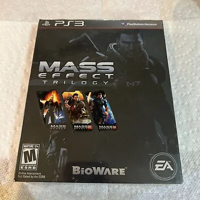 BRAND NEW SEALED Mass Effect Trilogy Sony PlayStation 3 PS3 2012 • $42.50