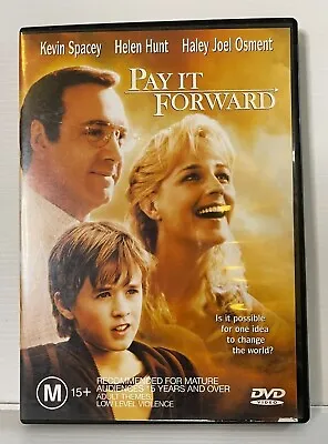 $11.99 • Buy Pay It Forward DVD Kevin Spacey Helen Hunt R4 Drama Romance Film Tracked Post