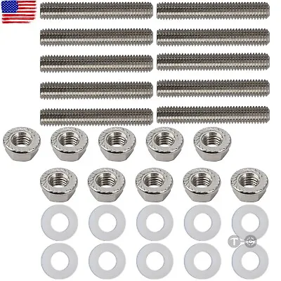 Car Performance Intake Manifold Extended Stud Bolt Kit For Honda B D Series • $11.92