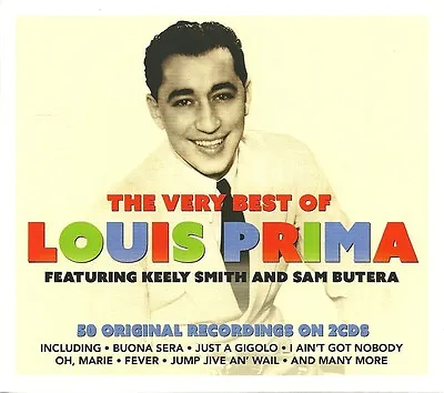 The Very Best Of Louis Prima - 2 Cd Box Set - Oh Marie Buona Sera & More • £6.49