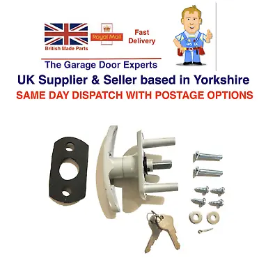 Henderson Garage Door Lock Handle Locking T Bar Canopy Doors Old Replacement Key • £14.20