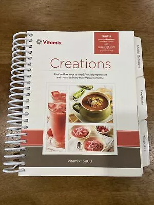 Vitamix Creations GC Recipes Cookbook 2014  Tabbed • $11