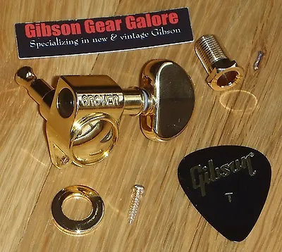Epiphone Les Paul Tuner Grover Gold Peg Guitar Parts ES Tuning Machine Custom B • $27.99