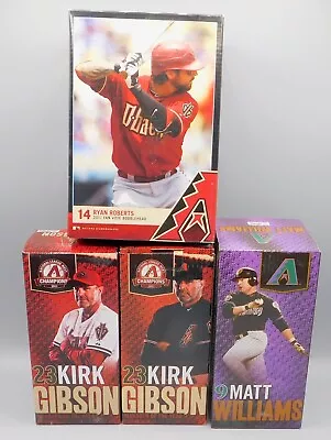 Arizona Diamondbacks Bobblehead Lot - Kirk Gibson Matt Williams Ryan Roberts • $40