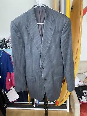 Rhodes & Beckett Guabello Super 130 Jacket 38inch Woven In Italy • $29.95