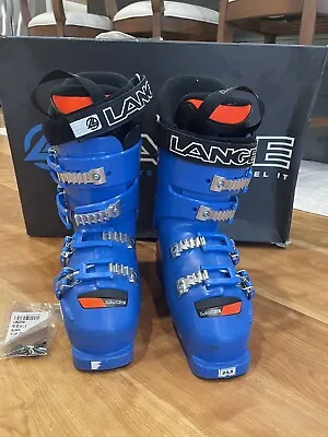 Lange Race Performance Ski Boots 70 S.C. RS Blue/Orange 23.5 • $150
