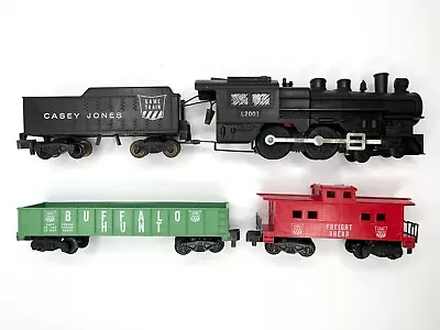 Vintage American Flyer S Gauge 1963 Game Train Casey Jones Loco GondolaCaboose • $80