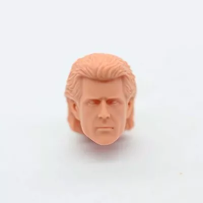 Unpainted 1/18 Mel Gibson Head Sculpt Blank Soldier Male Head For 3.75  Figure • $15.19