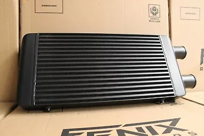 FENIX Intercooler (Universal).Core- 300x550x76mm. 2.5  Outlets Same Side Stealth • $361